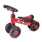 Baby Balance Bike Toddler Outdoor Toys for12-36 Months Walker for Baby Girl Boy Ride-on Toys Gifts Toddler Tricycle Bike 4 Wheels for Birthday