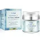 Crema Viso al 2,5% di Retinolo e Acido Ialuronico, Crema Viso Idratante, Crema Giorno, Crema Notte, Antirughe Naturale Antietà, Illuminante e Rimpolpante, per Uomo e Donna e tutti i tipi di pelle