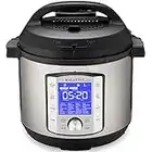 Instant Pot DUO EVO PLUS 5.7L Electric Pressure Cooker. 10 functions in 1: Sterilizer, Slow Cooker, Rice Cooker, Grain Maker, Steamer, Sauté, Yogurt Maker, Sous Vide, Bake and Pressure Cook