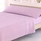 Victorio & Lucchino Juego de Sábanas Coralina Canale - Modelo Adriana (Violeta, Cama 150 cm)