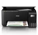 Epson EcoTank ET-2810 Stampante Multifunzione 3-in-1 A4, Serbatoi Ricaricabili Alta Capacità, 4 Flaconi Inclusi pari a 3600pag B/N 6500pag Colore, USB Wi-Fi/Direct, Nero