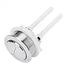 Thread 48mm Toilet Dual Push Flush Round Head Button Water Valve