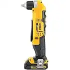 DEWALT 20V MAX Right Angle Cordless Drill/Driver Kit (DCD740C1)