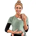 WeeSprout Baby Wrap Carrier - Perfect Baby Carrier Wrap Sling for Newborn and Infant, Enhances Baby Bonding, Soft and Breathable, Ideal for Babywearing