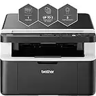 Brother DCP-1612W 'All in Box Bundle' Mono Laser Printer - All-in-One, Wireless/USB 2.0, Printer/Scanner/Copier, Compact, A4 Printer, Up to 3 Years’ Worth Of Printing