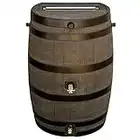 Rain Barrel - Woodgrain with Dual Spigot