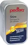 pedag Shoe Shine Sponge | No Buffing Leather Protector | Polisher for Genuine, Synthetic, and Imitation Leather | Cleaner for Boots, Shoes, Jacket, Purse | Waterproof Protection | Any Color Silver