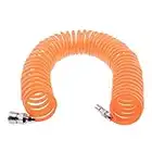 SDENSHI Tuyaux Air Spirale Tubes Spirale Pneumatique Tuyaux Flexible Spiralé Air Bobines de Ressort PU pour Compresseur - 9m 29.53ft