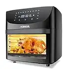 Air Fryer Oven Digital Acekool FT1 18L Large Oil Free Touch Screen 1800W Mini Oven With Rotisserie Dishwasher Safe Rapid Air Circulation Bpa Free Accessories (18L)