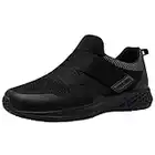 Fenlern Zapatillas de Ciclismo para Hombre Caminables Zapatillas de Ciclismo Indoor Compatibles con Calas de 2 Tornillos Cómodas y Ligeras (Negro, 41)