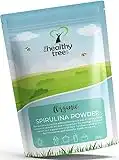 Organic Spirulina Powder by TheHealthyTree Company for Vegan Juices and Smoothies - High in Vitamin B12, Magnesium, Protein, Iron and Calcium - UK Certified Pure Spirulina Powder (250g)