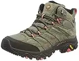 Merrell Women's Moab 3 Mid Gtx Hiking Shoe, Olive, 6 UK