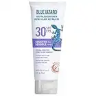 BLUE LIZARD Sensitive Face Mineral Sunscreen Lotion with Hydrating Hyaluronic Acid, SPF 30+, 89 ml Tube