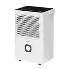 Shinco 30 Pints Dehumidifier for Home and Basements, 1500 Sq.Ft Dehumidifier with Drain Hose, Auto or Manual Drainage, Auto Defrost, Quietly Remove Moisture, Activated Carbon Filter, 24HR Timer