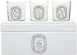 Diptyque Votive Candle Trio-Baies, Figuier, Roses-3 ct.