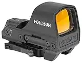 HOLOSUN Open Reflex, LED, Titanium Housing, 50,000 hr Battery, Quick Detach, Multiple Reticle System (HS510C)