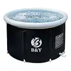 Faltbare Aufblasbar Badewanne für Erwachsene 89x55cm Klappbare Groß MäNner Eisfass Badewanne für Eisbad Dusche Mobile Badewanne Erwachsene Kinder Spa Soaking für Shower Stall