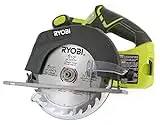 Ryobi P507 One+ 18V Lithium Ion Cordless 6 1/2 Inch 4,700 RPM Circular Saw w/ Blade (Battery Not Included, Power Tool Only)