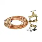 Eastman 48398 Copper Ice Maker Installation Kit, 15 Ft Length