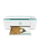 HP DeskJet 3755 Compact All-in-One Wireless Printer, HP Instant Ink, Works with Alexa - Seagrass Accent (J9V92A)