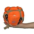 BESTEAM Agemore Envelope Outdoor Sleeping Bag Camping Travel Hiking Multifuntion Ultra-light (Orange)