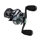 RUNCL Baitcasting Reels Svallet, Baitcaster Fishing Reels - 10+1 Stainless Ballbearings, 7.3:1 Gear Ratio, 17.64LB Carbon Fiber Drag, 10-Level Magnet Braking System for Bass Fishing Freshwater