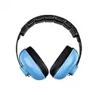 HiLeuYie Baby Ear Protection, Baby Headphones, infant ear protection, infant ear muffs, Noise Cancelling Baby Ear Muffs for Babies, baby noise cancelling headphones, for 3 Months to 3 Years (Blue)