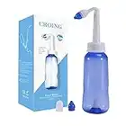 CROING (500ml Bouteille) Lavage de Nez/Sinus Rinse/Rinçage des Sinus/Lavage Nez/Irrigation Nasale/Neti Pot/Douche Nasale