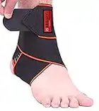 Ankle Brace Support for Women Men,Adjustable Compression 3 in 1 Sports Protection Straps for Protecting Against Ankle Wrist Kneel Sprains,Breathable and Antiskid Wrap Support,One Size Fits All