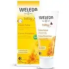 Weleda Baby Crema Protettiva Calendula, crema per cambio pannolino, lenisce e protegge, con estratti di calendula e ossido di zinco (1x75 ml)