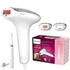 Philips Lumea Advanced BRI921/00 - Depiladora Luz Pulsada para la Depilación Permanente del Vello Visible en Casa con sensor de tono de piel, 2 Cabezales para Cuerpo y Cara y lápiz recortador compacto