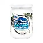 Coco Road Organic & Fair Trade Virgin Coconut Oil (500ml) (500ml Glass Jar)