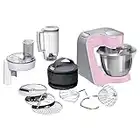 Bosch MUM58K20 food processor - food processors (Grey, Pink, Stainless steel, Stainless steel, Mixing, 50/60 Hz, PE)