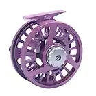 Maxcatch Tino Fly Fishing Reel, Large Arbor Trout Fly Reel: 5/6,7/8 Weight (Tino Fly Reel (Purple), 7/8wt)