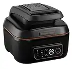 Russell Hobbs Heißluftfritteuse XL 5,5l Multi [AirFryer & Grill & Multikocher] SatisFry (spülmaschinenfest, Ober-&Unterhitze, kein Schütteln mehr, Slow Cooker, Backen etc, inkl. Grillplatte) 26520-56