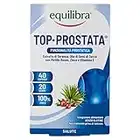 Equilibra Integratori Alimentari, Top Prostata, Integratore per la Funzionalità della Prostata, con Serenoa Repens, Olio di Semi di Zucca e Mirtillo Rosso con Zinco e Vitamina E, 40 Capsule