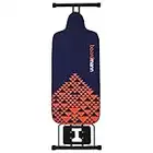 Boardmann Ironing Board - Extra Wide, Blue/Orange/Black, Mesh Back, 3 Year Guarantee (Boardmann XL)