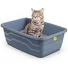 CatCentre® Extra Deep Large Cat Litter Tray Grey Box Pan Jumbo Toilet Loo Kitten High Sides