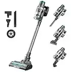 Ultenic U11 Pro Cordless Vacuum Cleaner, 25KPa Stick Vacuum 4 in 1, LED Display Cordless Vacuum, 2200mAh Detachable Battery, 2.5H Quick Charge and 50Mins Runtime for Hard Floor Carpet Pet Hair