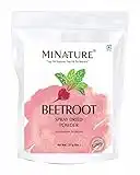 Beetroot Powder by mi nature - Concentrated (spray dried) powder (Beta vulgaris) – 227g (8oz) (1/2lb) | Vegan, Gulten Free, Non –GMO | Increasing Energy and Strength | Strengthens Your Heart Health|