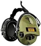 Sordin Supreme Pro X Neckband Casques Antibruit Électroniques à Forte Atténuation - 76302-X-06 - Protection Auditive - Coques d'oreilles Camouflage - Idéal pour la Chasse ou Le Tir