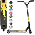 Stunt Scooters - Pro Scooter for Tricks and Stunts by Land Surfer - Land Surfer Stunt Scooter Flame - Scooter for Kids Ages 8-12 Teens Boys and Girls