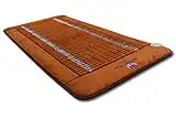 Ereada Far Infrared Amethyst Mat - 75"L x 39”W Single - Adjustable 86-158F Deep Impact FIR Heating - Jewelry Natural Crystals - Negative Ions - FDA Registered Manufacturer - Original Korean Quality