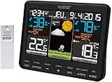 La Crosse Technology - WS6825 - Station météo colorée - Noir