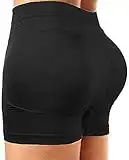 FUTATA Womens Seamless Butt Lifter Panties Padded Underwear Tummy Control Shapewear Hip Pads Enhancer Shorts