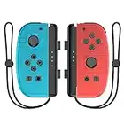 Bonacell Joy con Controller For Nintendo Switch Replacement,Left And Right Controllers Joystick With Turbo/Dual Vibration/Gyro/Wake-up function Gamepad For Switch Lite/OLED