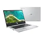 ASUS Chromebook Flip CM1, 14.0" FHD Touchscreen Display, AMD 3015Ce Processor, 4GB RAM, 64GB eMMC Storage, MIL-STD 810H Durability, Chrome OS, Transparent Silver, CM1400FXA-DH01T-CA