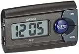 Casio Collection Clock, Resina, Nero, Taglia Unica