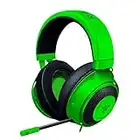 Razer Kraken Gaming Headset: Lightweight Aluminum Frame, Retractable Noise Isolating Microphone, For PC, PS4, PS5, Switch, Xbox One, Xbox Series X & S, Mobile, 3.5 mm Audio Jack – Green