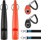 LATTCURE Hundepfeife Hochfrequenz Lautlos, 2 Stück HundepfeifeJagd Ultraschall hundepfeife Hund Training Kit HundPfeife zum Aufhören des Bellens Ultraschall Hunde Pfeife Lanyard für Hundetraining